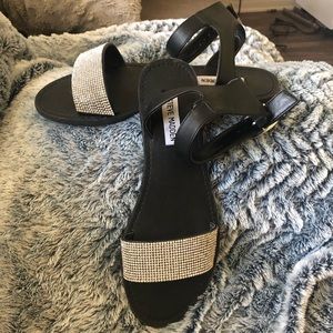 Steve Madden crystal sandals